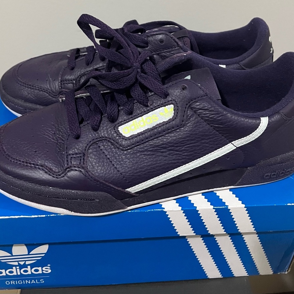 Adidas Originals Dark Purple Sneakers